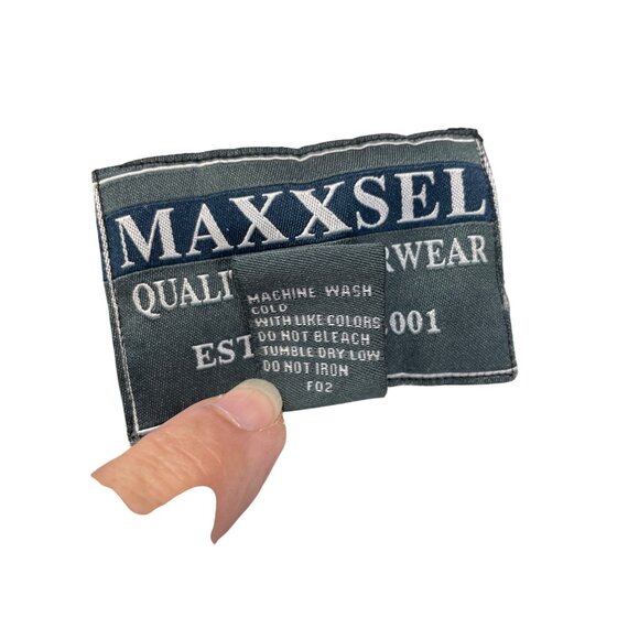 Maxxsell Mens Sherpa Lined Buffalo Plaid Red Black Winter Jacket Size XXL SKU 93 - Picture 10 of 15